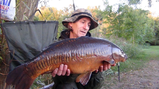 The linear, a fish I have caught at least three times, one of the old uns and a stunner!