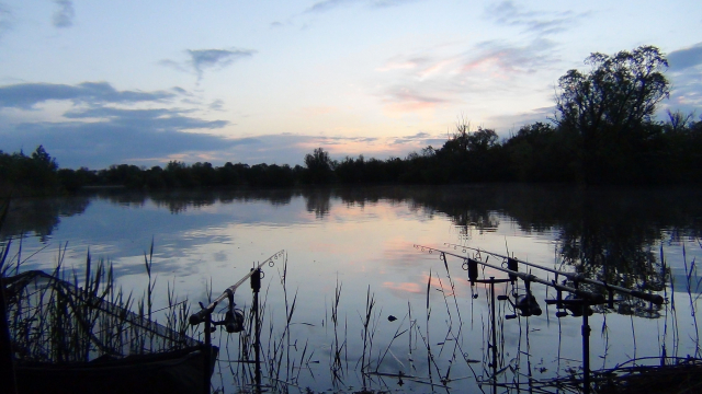Dawn and a flat calm